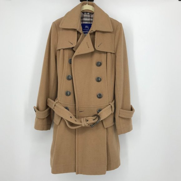 Burberry Jackets & Blazers - SOLD Burberry blue label (Japan) camel/tan wool
